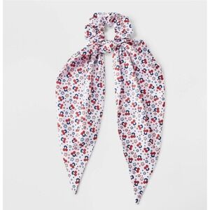 Americana Cherry Star Print Hair Twister with Tails Multicolor NWT